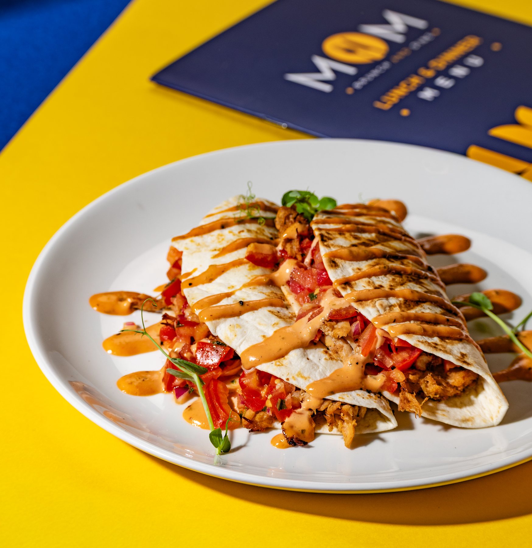 Wrap at MOM Brunch & Dine